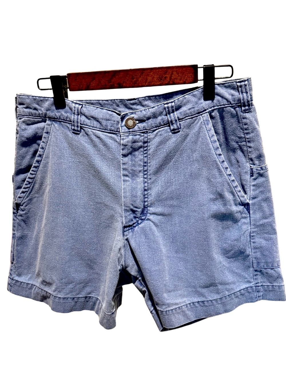 Vintage Patagonia Outdoor Canvas Blue Shorts Womens Size 30